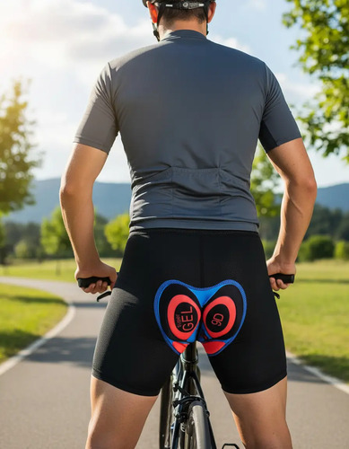 Licra Short Ciclismo Con Pad Anatómico Y Gel En Piernas | MercadoLibre