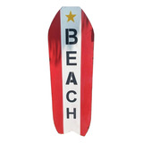 Tabla De Surf Beach Alto 1.22 Cms. Decoracion