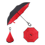 Paraguas Reversible Doble Capa Proteccion Uv Reforzado Inver