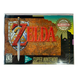 The Legend Of Zelda A Link To Past Snes Con Caja
