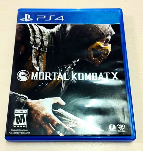 Mortal Kombat X Ps4 Fisico 