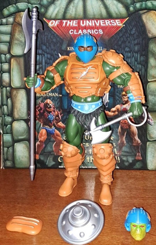 Heman He Man Classics Motu Motuc Eternian Palace Guard Brown