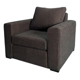 Sillon Sofa 1 Cuerpo Linea Premium En Chenille Fullconfort