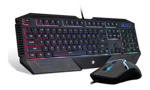 Kit Teclado Y Mouse Gamer Gk1100 Hp