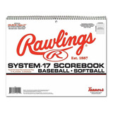 Box Score Beisbol Softbol Rawlings 17 Jugadores 9 Entradas