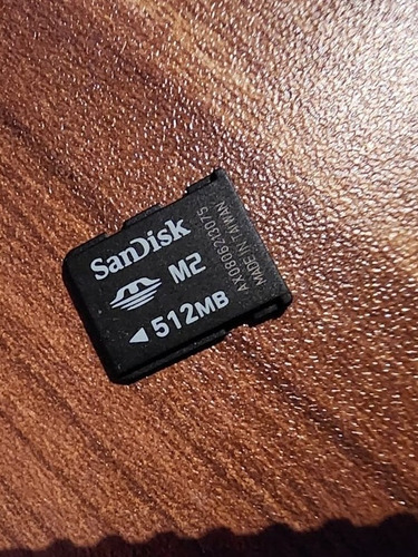 Targeta De Memoria M2 Sandisk 512 Mb,nueva Original