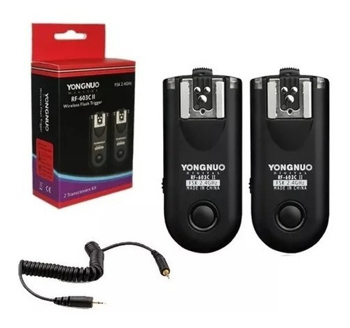 Radio Flash Yongnuo Rf-603c Ii Para Canon