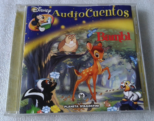 Bambi Audiocuento Cd Made In Mexico 1998