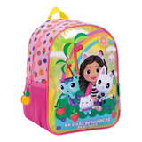 Mochila Gabby Dollhouse Espalda Jardin 12p Original 35204