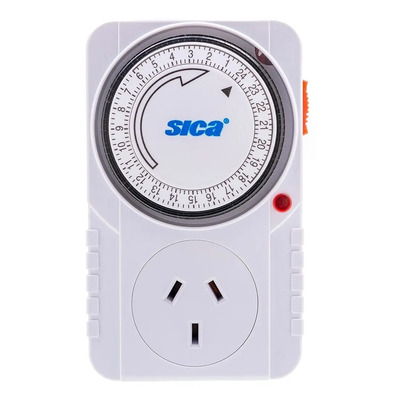 Reloj Timer Programador Enchufable Sica Por | MercadoLibre