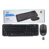 Kit Teclado E Mouse Altomex A-630 - Preto