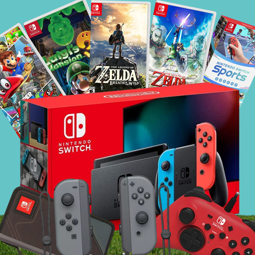 Pack Nintendo Switch 32gb Standard Color Neón