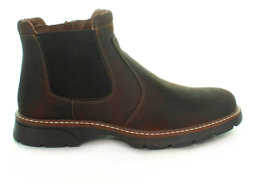 Bota Merano De Piel Estilo Chelsea Para Hombre | Meses sin interés