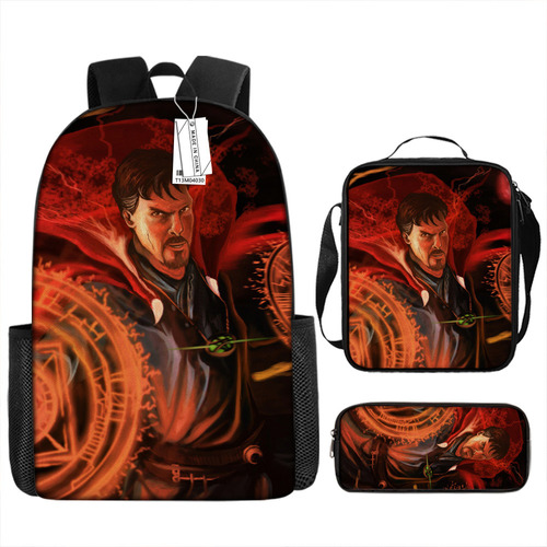 Nuevo Y Popular Anime Primary School Bag Marvel Hero Series