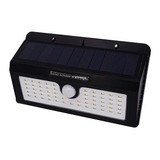 Lampara Pared Luz 55 Led Panel Solar Sensor De Movimiento