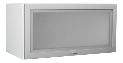 Alacena 60cm Puerta Rebatible Aluminio Y Vidrio Cocina-baño