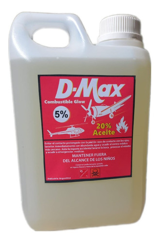 Combustible Aeromodelismo Dmax Dega 2litros 5nitro