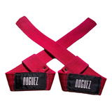 Straps Rosa Gym Acolchonada Reforzadas Correa Cintas Agarre