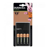 Carregador De Pilhas Com 4 Pilhas Aa Duracell