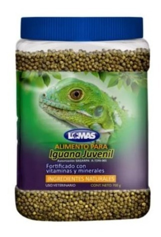 Alimento Para Iguana Lomas Juvenil 700 G