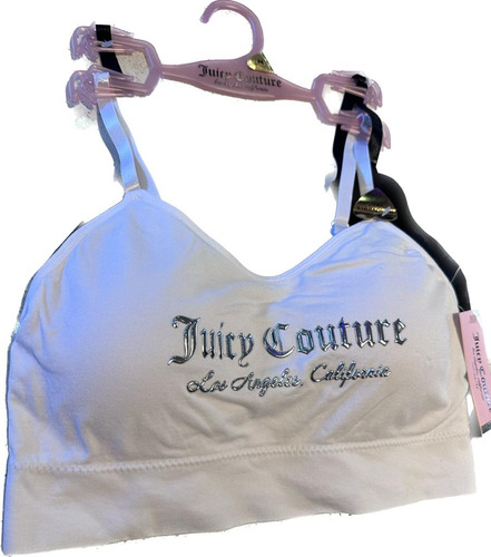 Top Bra Juicy Couture 2 Pack Deportivo,casual,interior,logo 