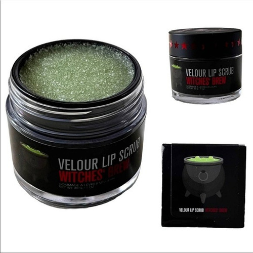 Jeffree Star Velour Lip Scrub Halloween Witches Brew