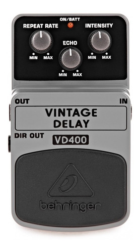 Pedal Behringer V D 400 Vintage Delay Envío Gratis