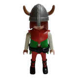 Playmobil Vikingo Con Casco Pirata Medieval