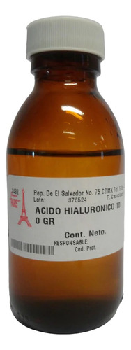 Acido Hialuronico 100 Gramos Farmacia Paris Oficial