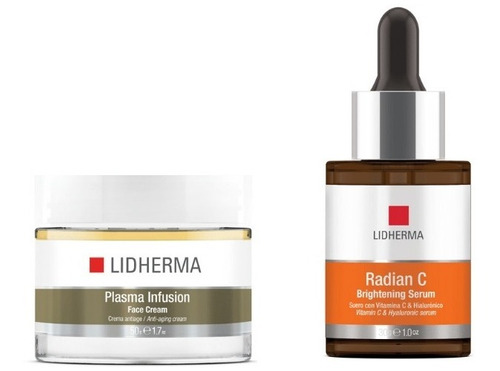 Plasma Infusion Face + Radian C Brightening Serum Lidherma 