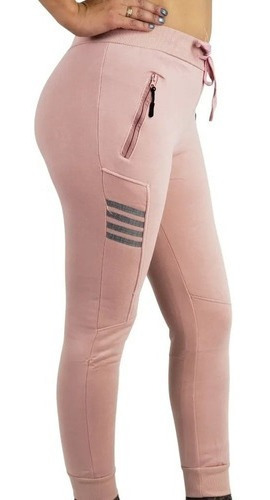 Jogger Algodón Mujer Calce Ultra Fit Ajustados Buzo Invierno