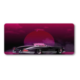 Mousepad Xxl 80x30cm Cod.508 Retro Wave Auto