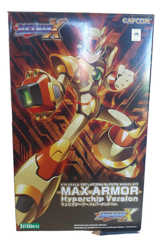 Megaman X Max Armor Hyper Chip Version Model Kit Kotobukiya