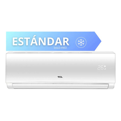 Aire Acondicionado Mini Split TCL 1 Tonelada Eficiencia Estandar Elite Solo Frio Voltaje 110-1-60 Modelo S12P-ECF12 12,000 Btus | Envío gratis