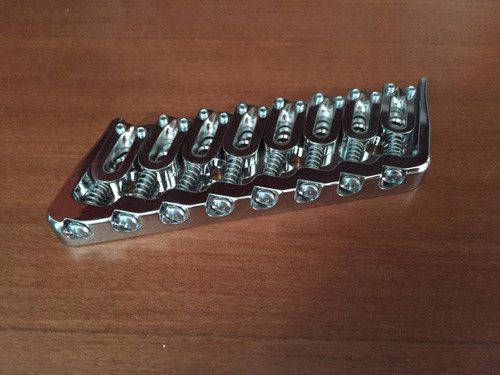 Puente Fijo Para Guitarra Multi Escala De 8 Cuerdas