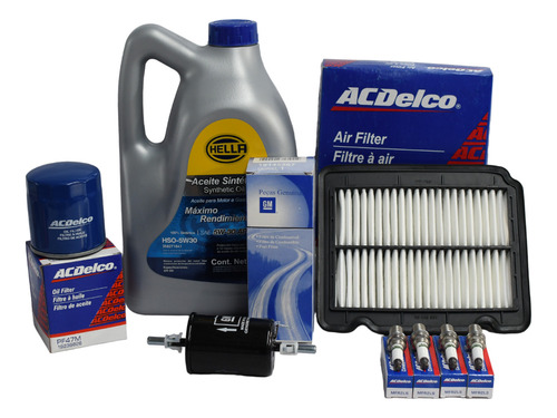 Kit Afinación Original Aveo 1.6 2008 - 2018 Hella 5w30