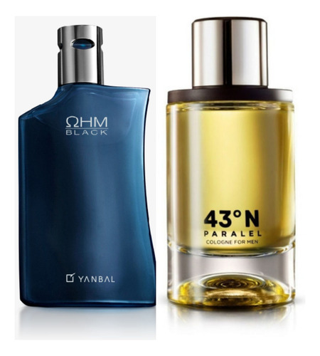 Ohm Black + 43n Paralel Perfum De Yanba - mL a $714