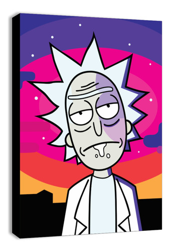 Cuadros Decorativos Para Sala Modernos Rick And Morty