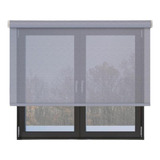 Cortina Roller Traslucida Screen Rustico 146x105 Eco Rock