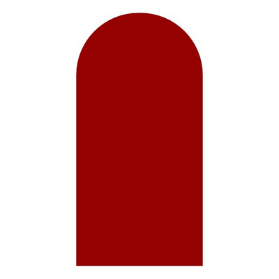 Painel De Festa Decorativo Romano Cor Lisa 2m X 1m Em Tecido Cor Vermelho