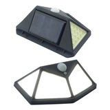 Foco 100 Led Solar Con Sensor Movimiento