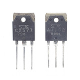 Par Transistor 2sa1102 2sc2577 A1102 C2577 Usado Recuperado