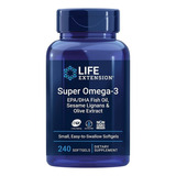 Life Extension I Super Omega 3 Epa Y Dha I 240 Cáps Blandas