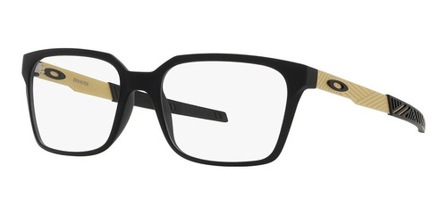 Óculos De Grau Preto/dourado Oakley Orig. Ox8054 - Masculino