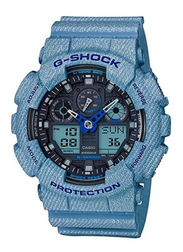 Reloj G-shock Ga-100de-2adr Hombre 100% Original