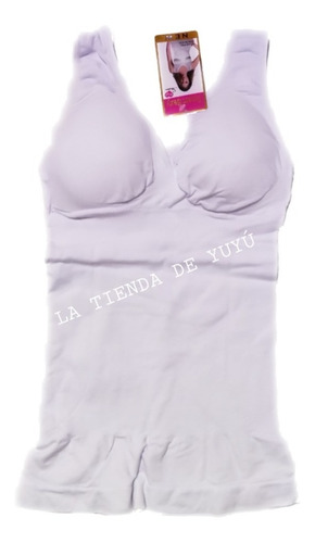 Camiseta Musculosa Reductora Lisa De Lycra Push Up