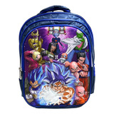 Mochila Dragon Ball Z Ultrainstinto Escolar +calidad +anime 