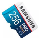 Cartão Samsung Micro Sd Evo Plus 256gb 100mbs U3 Classe 10