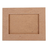 Mylin Marco Rectandular Madera Color Natural 16.5x21.5cm 1pz Color Marrón Claro Liso