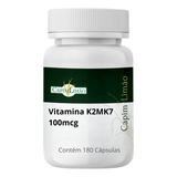 Vitamina K2mk7 100 Mcg Saúde Óssea 180caps